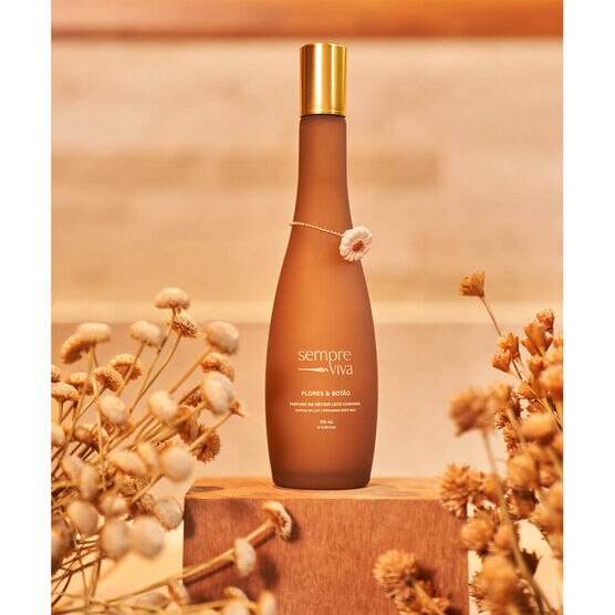 Perfume em Néctar Feito Brasil Sempre Viva Loção Corporal